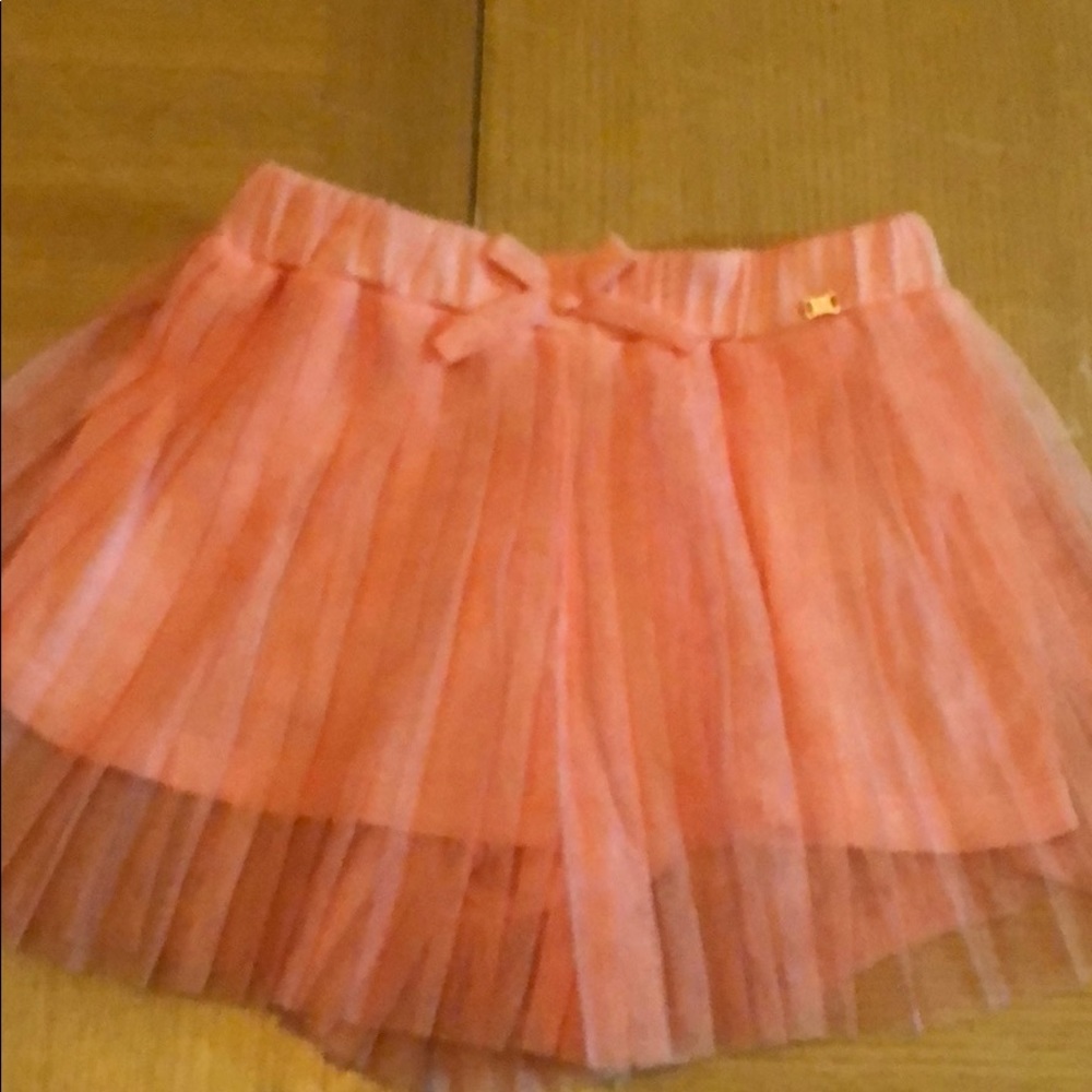 Girls pink skort